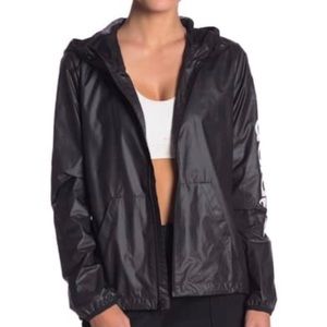 ADIDAS ZIP-UP HOODED WINDBREAKER